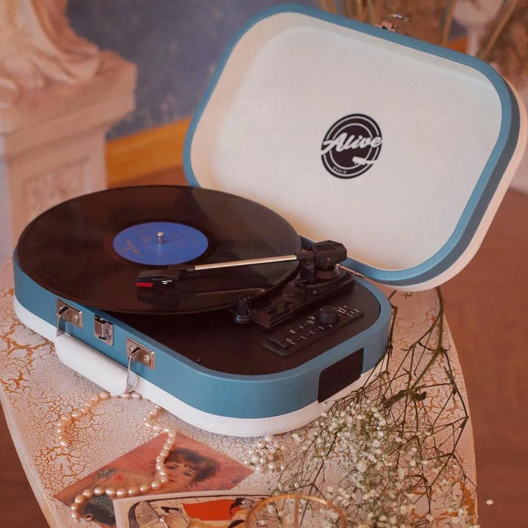 Виниловый проигрыватель Vintage VNT-02-CW Cold Wave купить ...